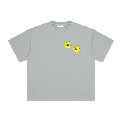 Yellow Dice with Logo on Back Vintage Washed Tee