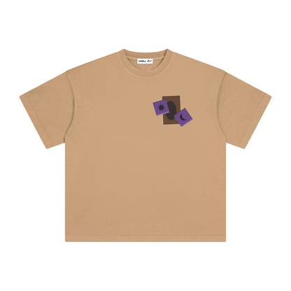 Card & Purple Dice with Logo on Back Vintage Washed Tee