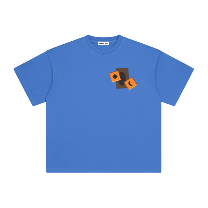 Card & Orange Dice with Logo on Back Vintage Washed Tee