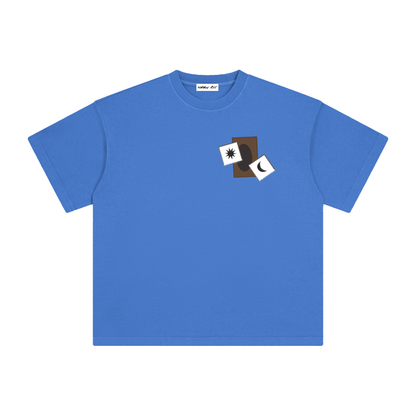 Card & White Dice with Logo on Back Vintage Washed Tee