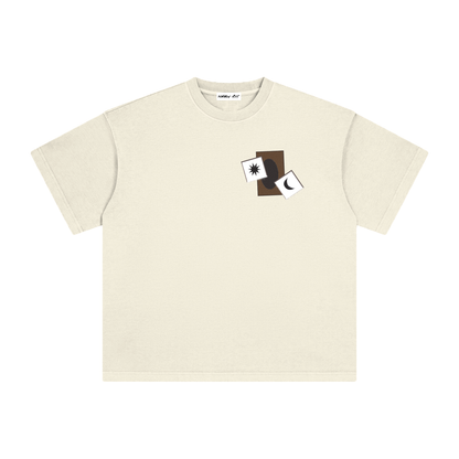 Card & White Dice with Logo on Back Vintage Washed Tee