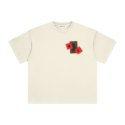 Card & Red Dice with Logo on Back Vintage Washed Tee