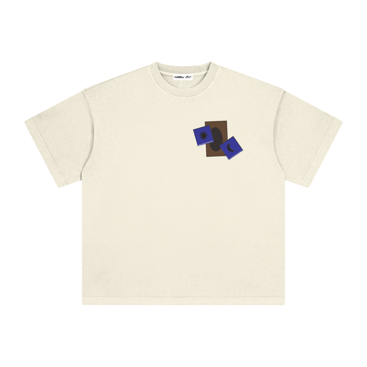 Card & Blue Dice with Logo on Back Vintage Washed Tee