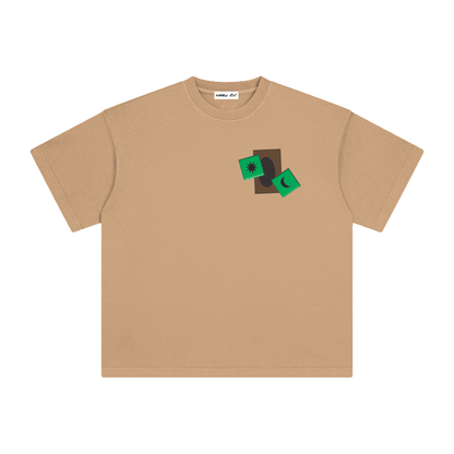 Card & Green Dice with Logo on Back Vintage Washed Tee