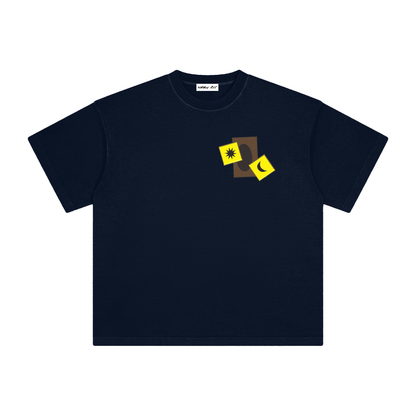 Card & Yellow Dice with Logo on Back Vintage Washed Tee