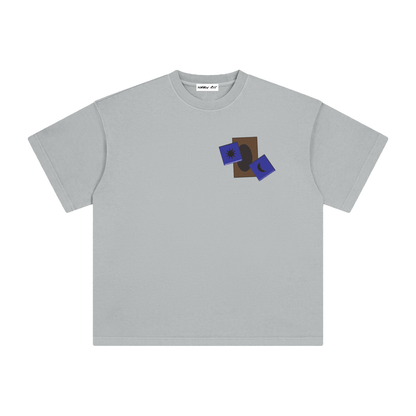 Card & Blue Dice with Logo on Back Vintage Washed Tee