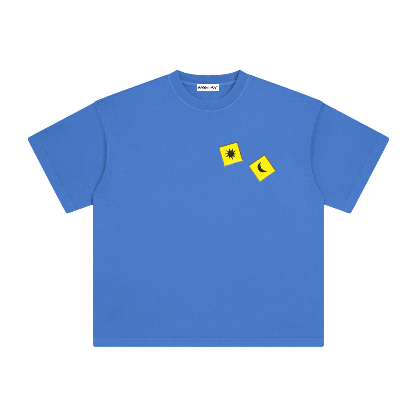 Yellow Dice with Logo on Back Vintage Washed Tee