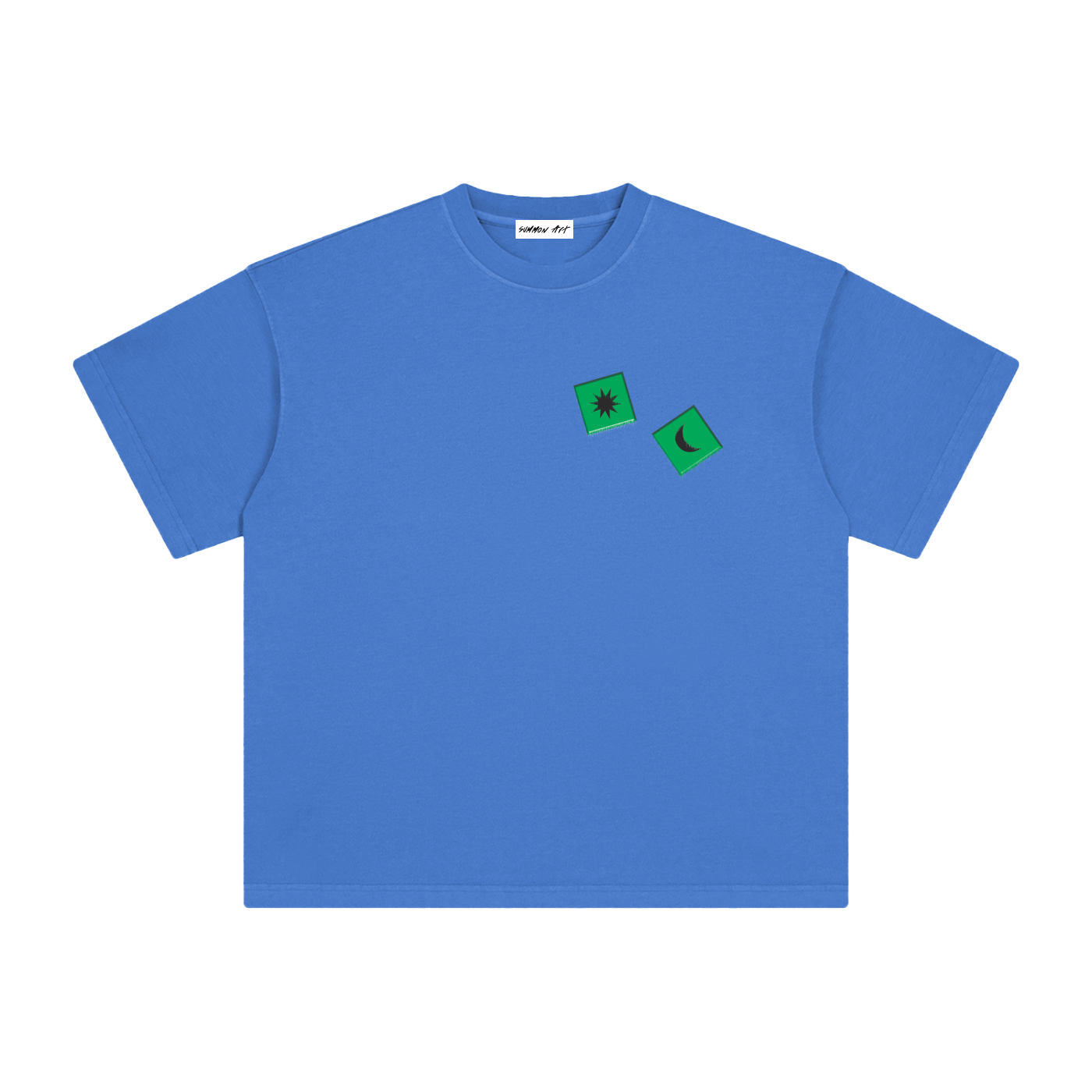 Green Dice with Logo on Back Vintage Washed Tee