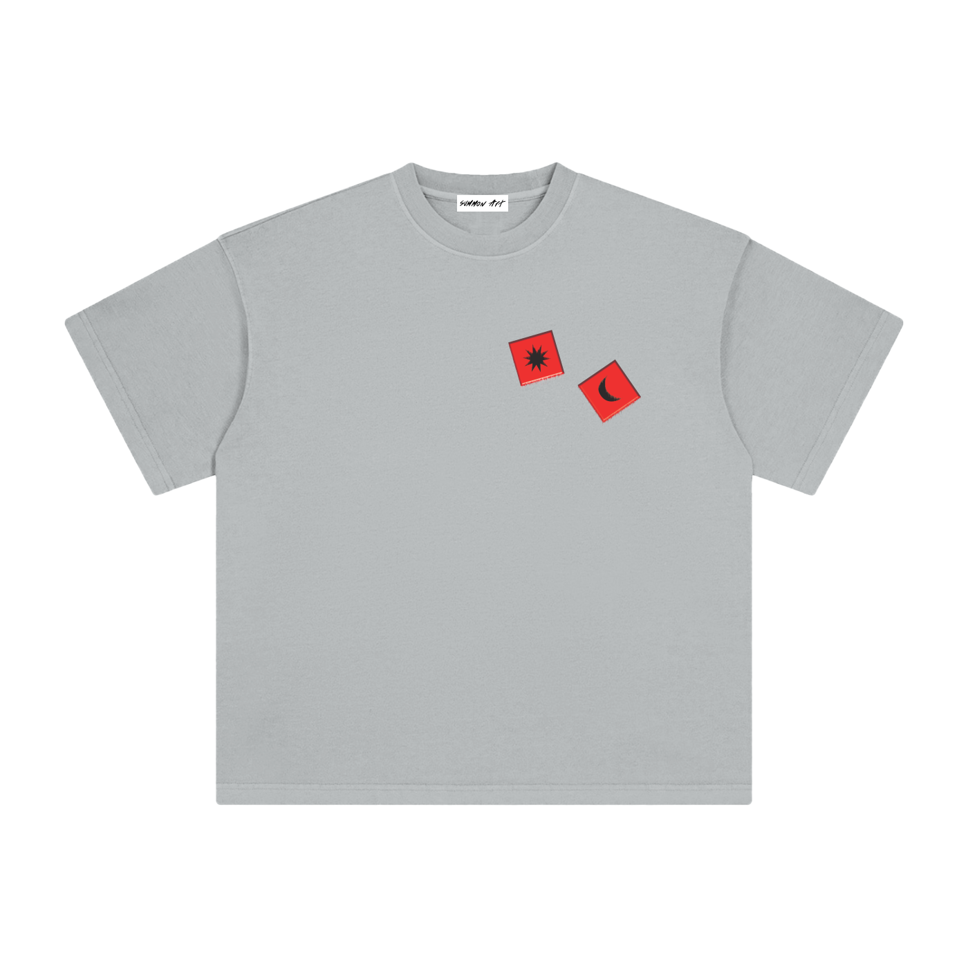 Red Dice with Logo on Back Vintage Washed Tee