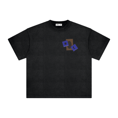 Card & Blue Dice with Logo on Back Vintage Washed Tee
