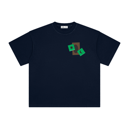 Card & Green Dice with Logo on Back Vintage Washed Tee