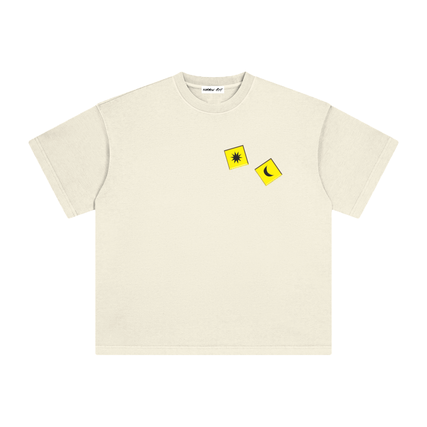 Yellow Dice with Logo on Back Vintage Washed Tee
