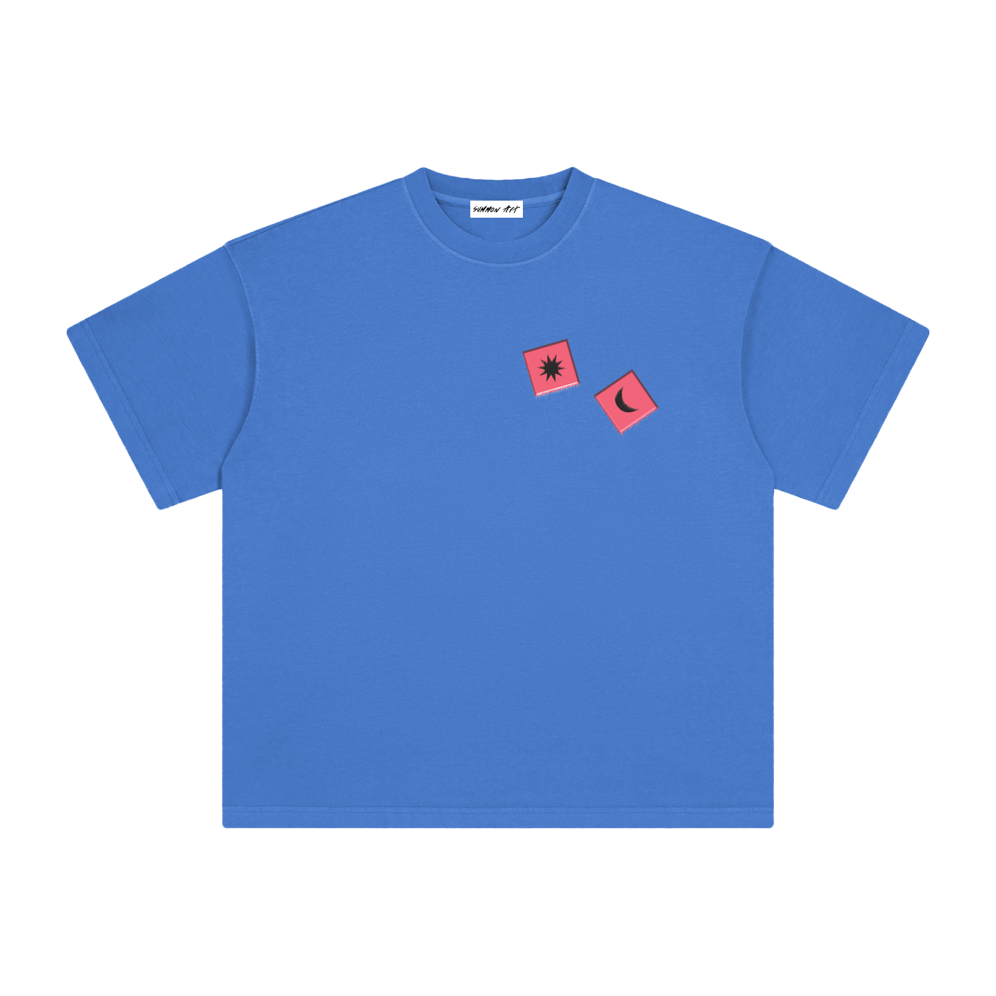 Pink Dice with Logo on Back Vintage Washed Tee