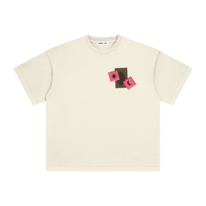 Card & Pink Dice with Logo on Back Vintage Washed Tee