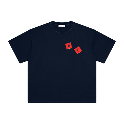 Red Dice with Logo on Back Vintage Washed Tee