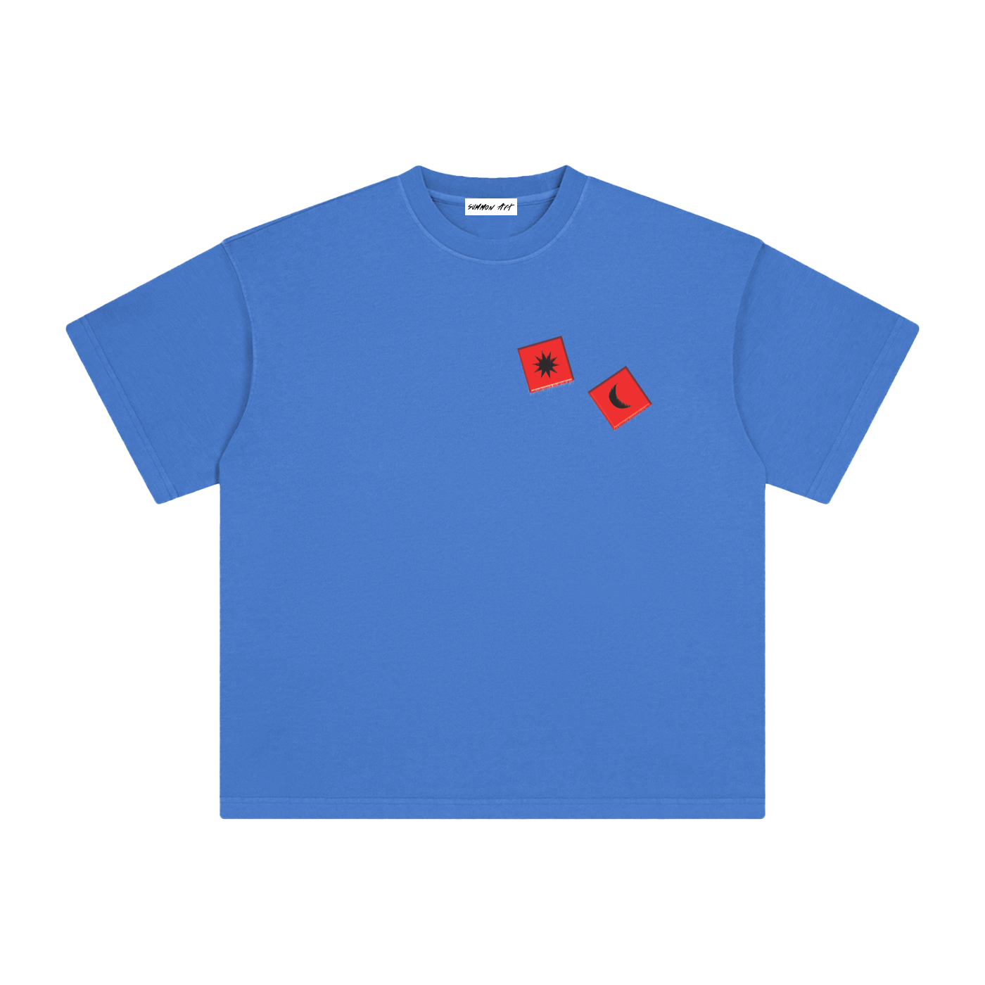 Red Dice with Logo on Back Vintage Washed Tee