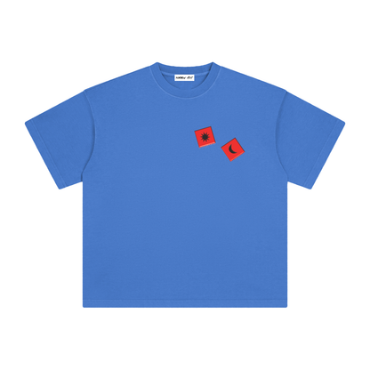 Red Dice with Logo on Back Vintage Washed Tee