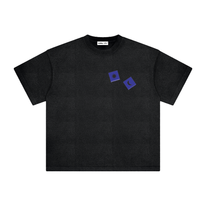 Blue Dice with Logo on Back Vintage Washed Tee