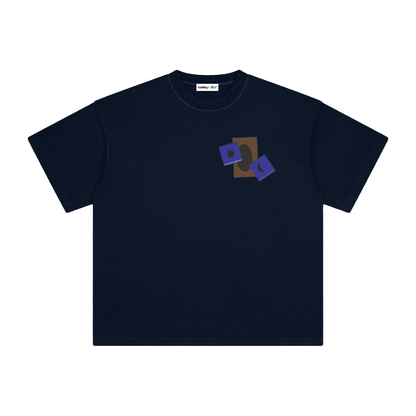 Card & Blue Dice with Logo on Back Vintage Washed Tee