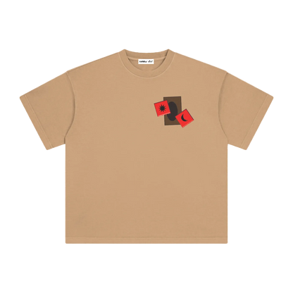 Card & Red Dice with Logo on Back Vintage Washed Tee
