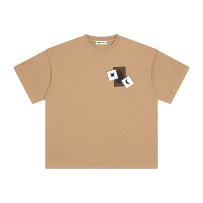 Card & White Dice with Logo on Back Vintage Washed Tee