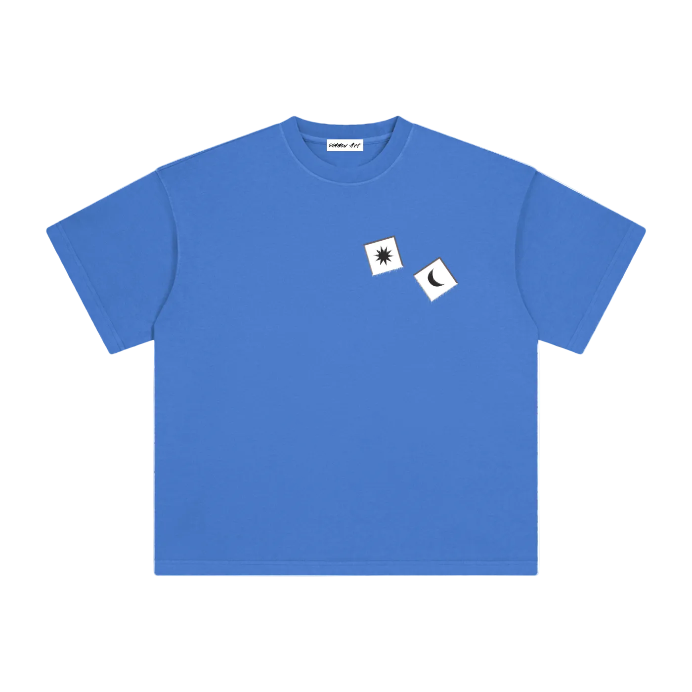 White Dice with Logo on Back Vintage Washed Tee
